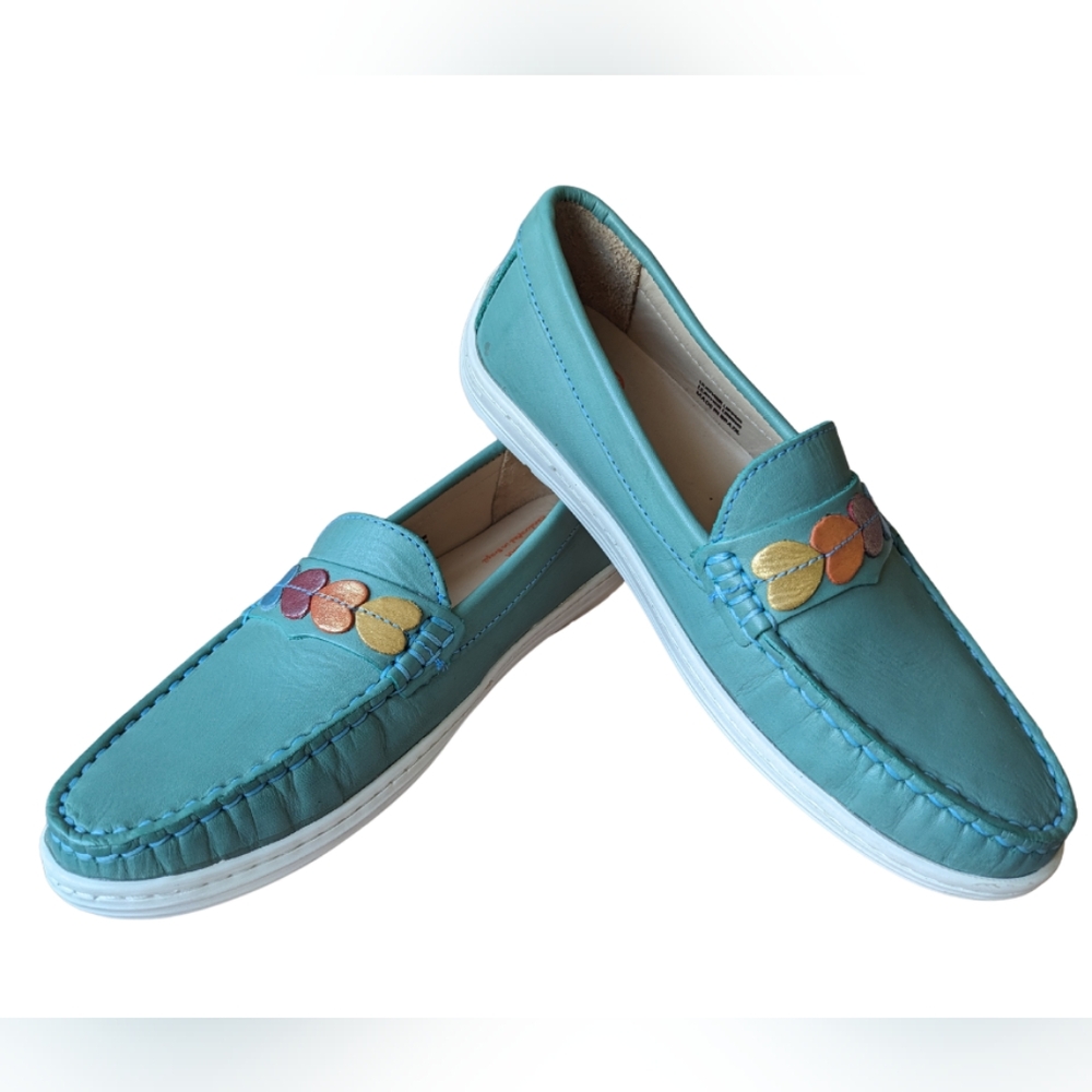 Marc Joseph New York Leather Penny Loafers, Brazil, Women's sz 5.5
